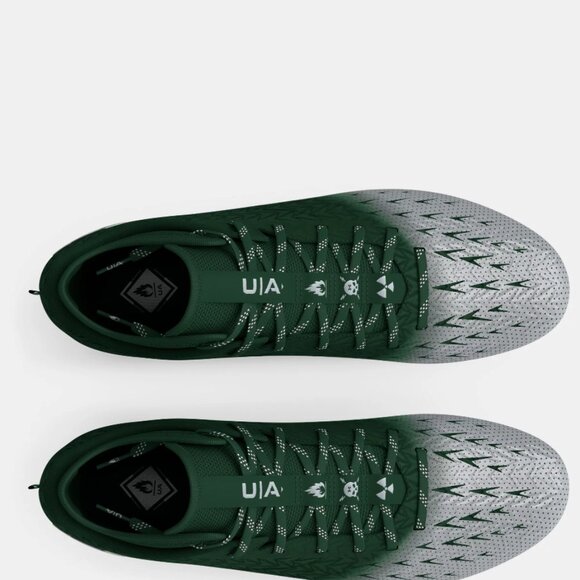 NEW Under Armour  Men\'s UA Spotlight 4 MC Football Cleats Green main image 6